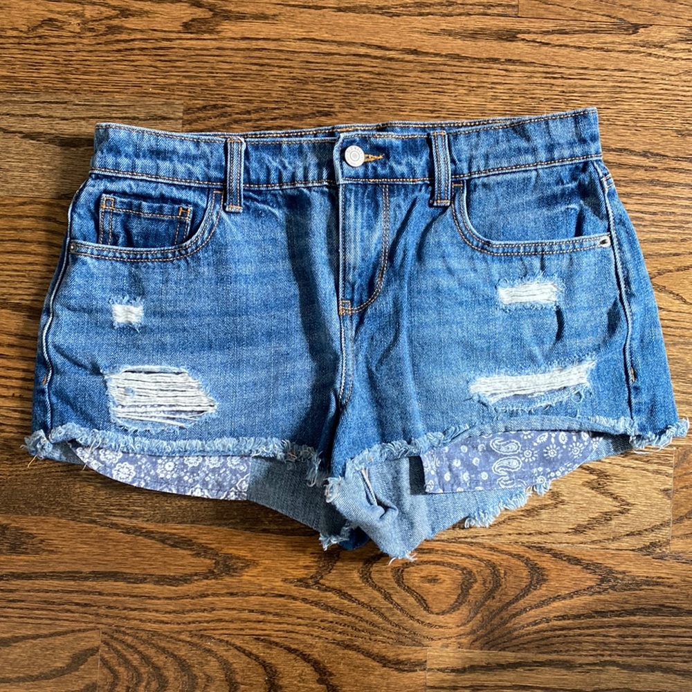 Old Navy Boyfriend women’s jean shorts